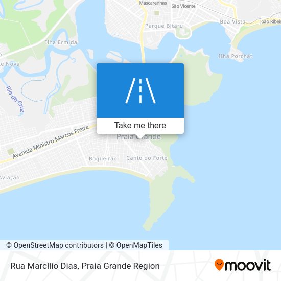 Rua Marcílio Dias map