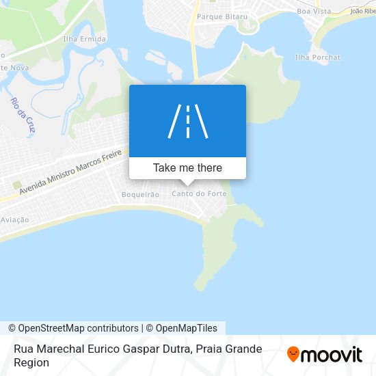 Rua Marechal Eurico Gaspar Dutra map