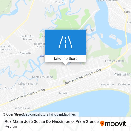 Rua Maria José Souza Do Nascimento map