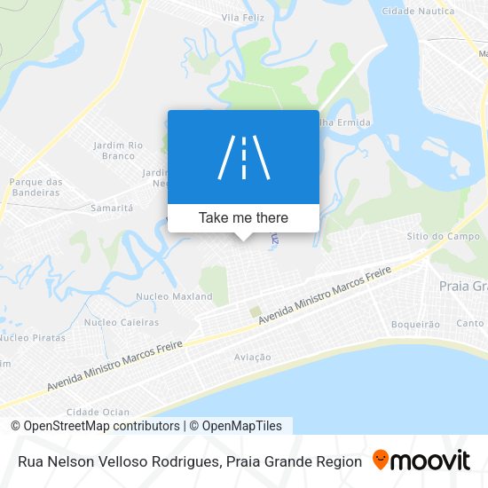 Rua Nelson Velloso Rodrigues map