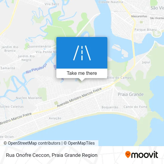 Rua Onofre Ceccon map