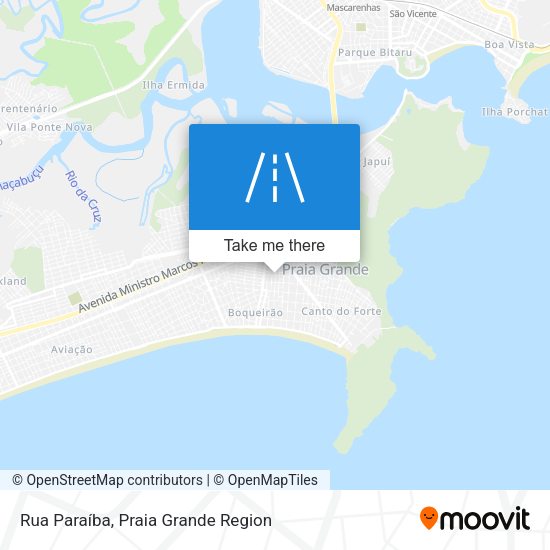 Rua Paraíba map