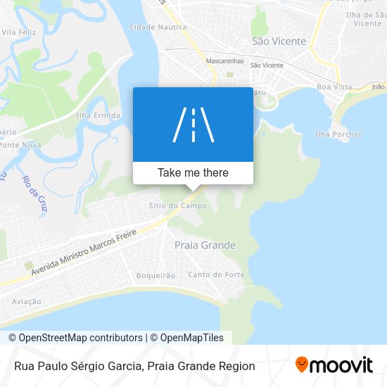 Rua Paulo Sérgio Garcia map