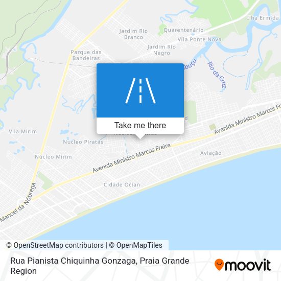 Rua Pianista Chiquinha Gonzaga map
