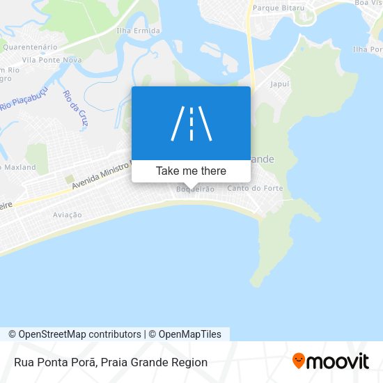 Rua Ponta Porã map
