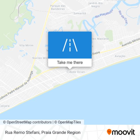 Rua Remo Stefani map