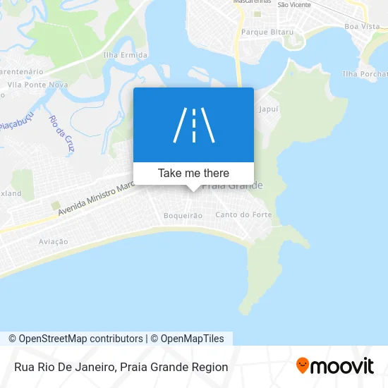 Rua Rio De Janeiro map