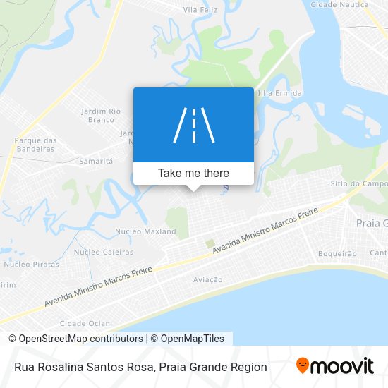 Rua Rosalina Santos Rosa map