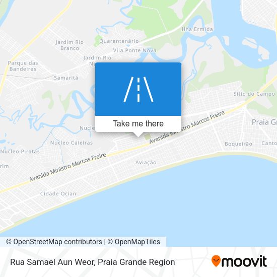 Rua Samael Aun Weor map