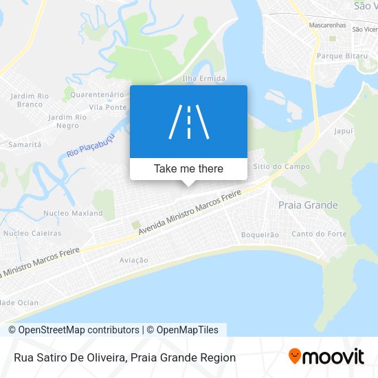 Rua Satiro De Oliveira map