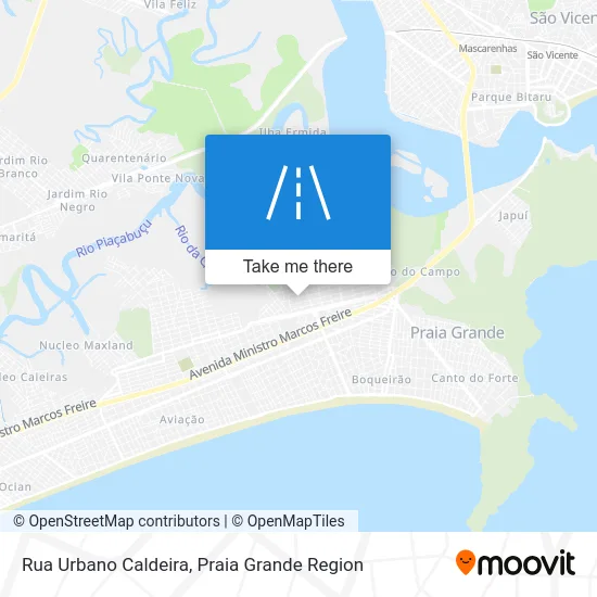 Rua Urbano Caldeira map