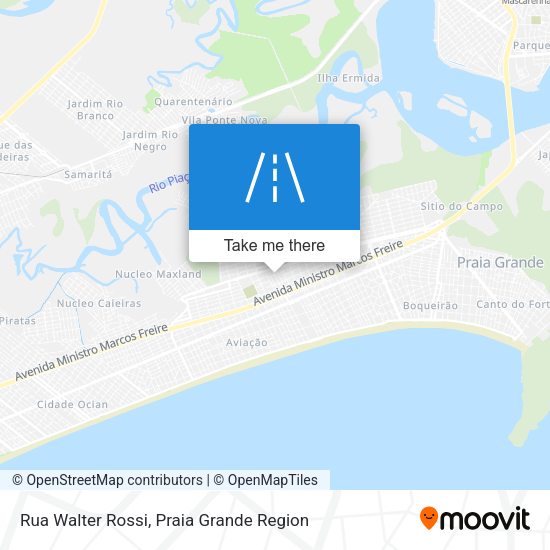 Rua Walter Rossi map