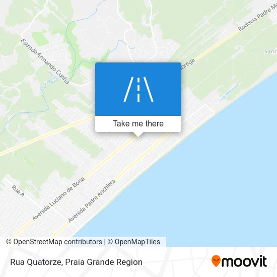 Rua Quatorze map