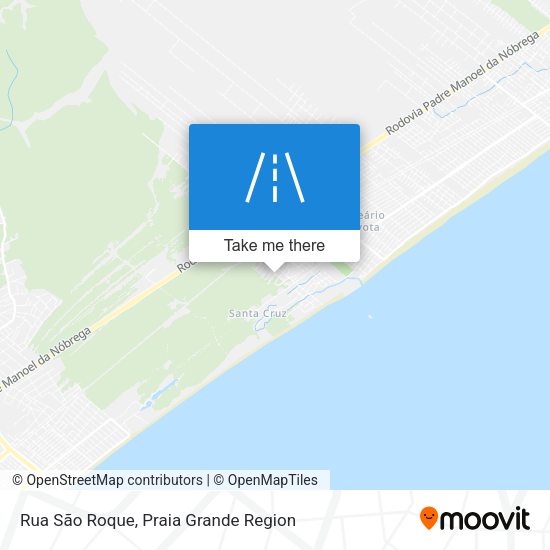 Rua São Roque map