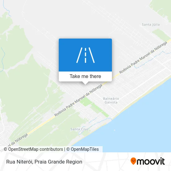 Rua Niterói map