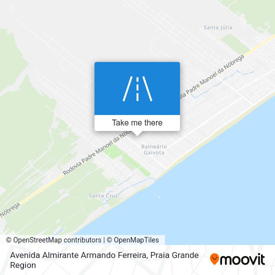 Avenida Almirante Armando Ferreira map