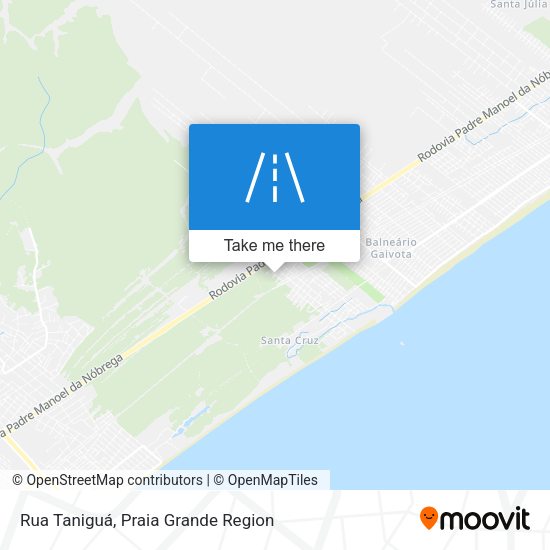 Rua Taniguá map