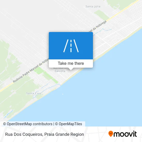 Rua Dos Coqueiros map