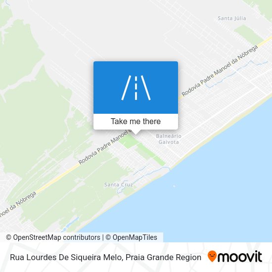 Rua Lourdes De Siqueira Melo map