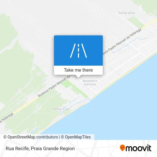 Rua Recife map