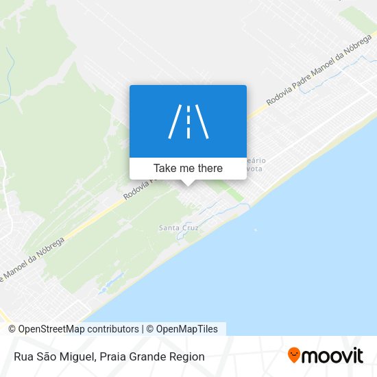 Rua São Miguel map