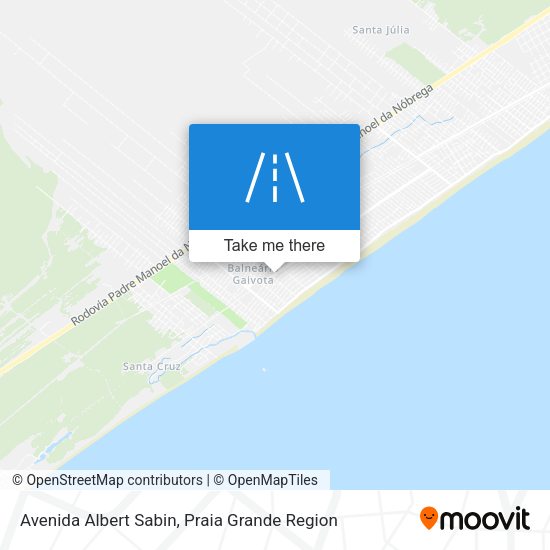 Avenida Albert Sabin map