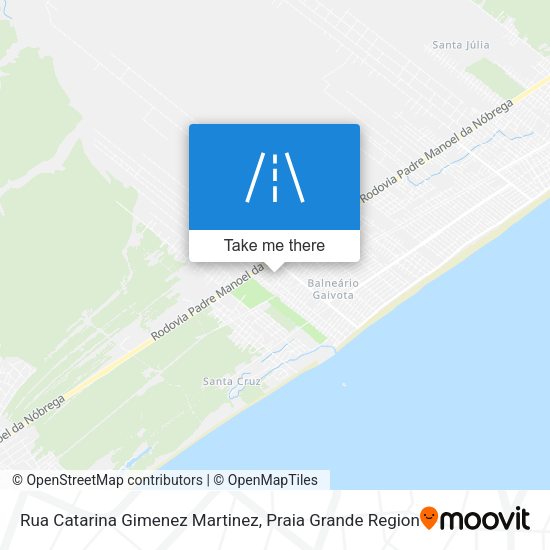 Rua Catarina Gimenez Martinez map