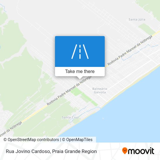 Rua Jovino Cardoso map