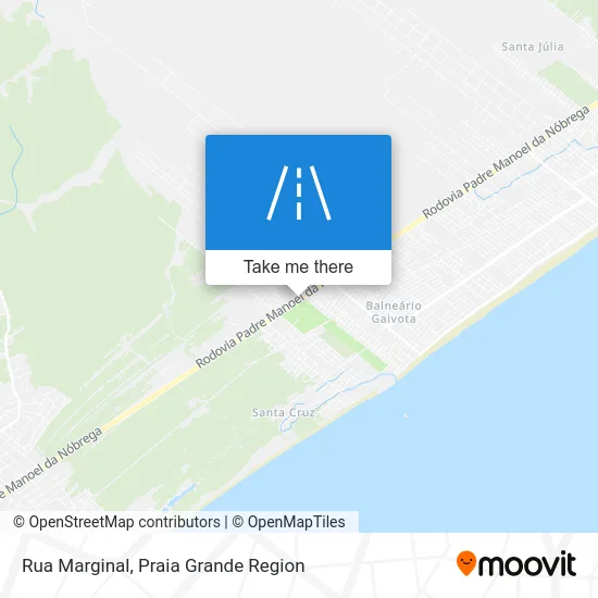 Rua Marginal map