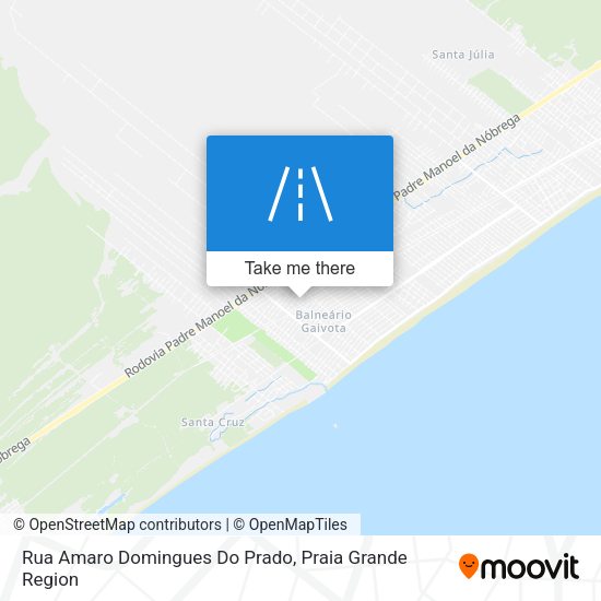 Rua Amaro Domingues Do Prado map