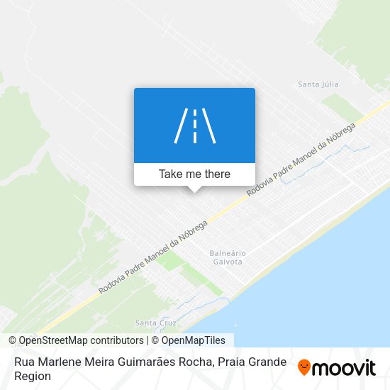 Rua Marlene Meira Guimarães Rocha map