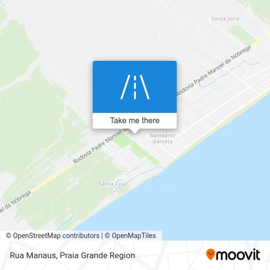 Rua Manaus map