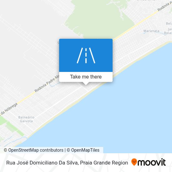 Rua José Domiciliano Da Silva map