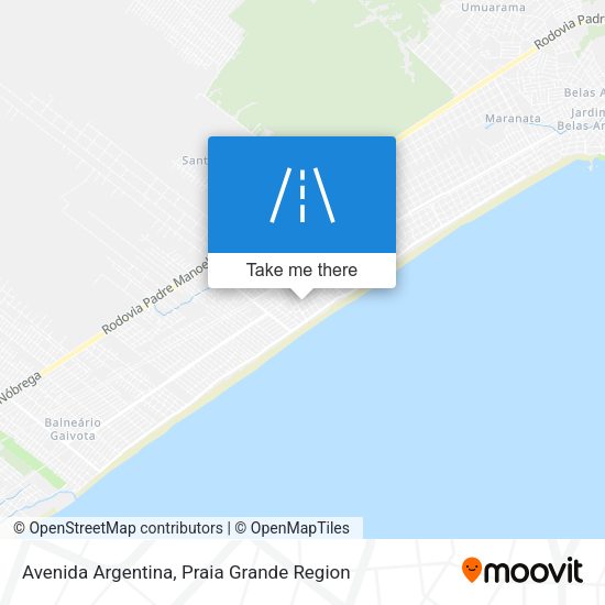 Avenida Argentina map