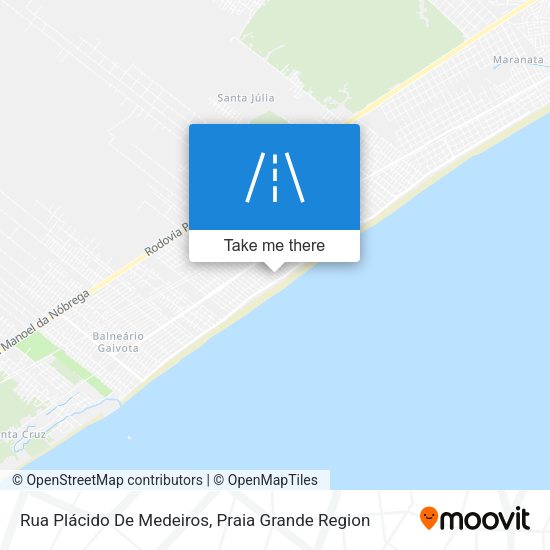 Rua Plácido De Medeiros map