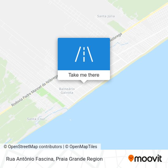 Rua Antônio Fascina map