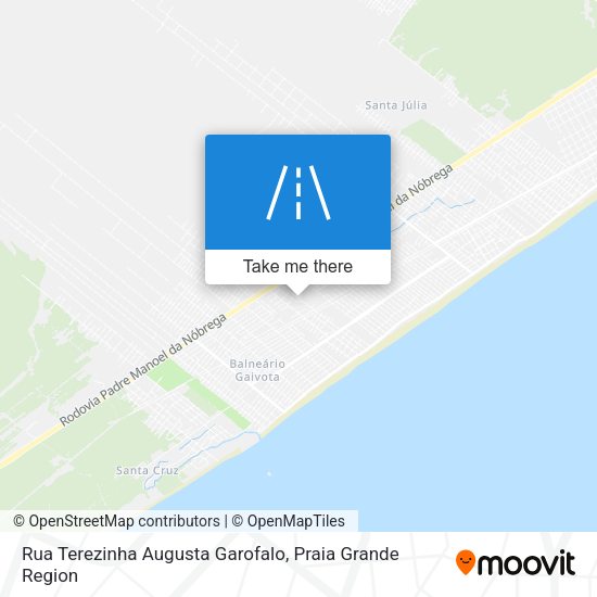 Rua Terezinha Augusta Garofalo map