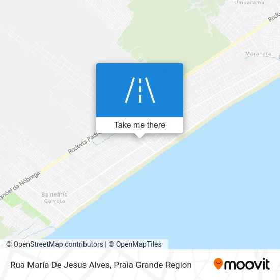 Rua Maria De Jesus Alves map