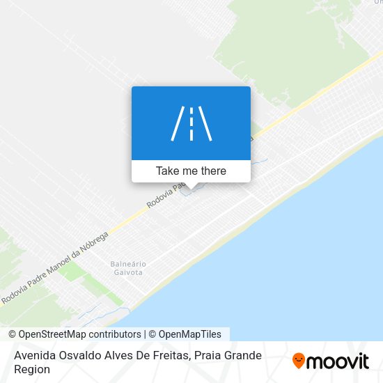 Avenida Osvaldo Alves De Freitas map