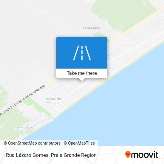 Rua Lázaro Gomes map