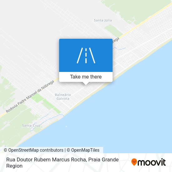 Rua Doutor Rubem Marcus Rocha map