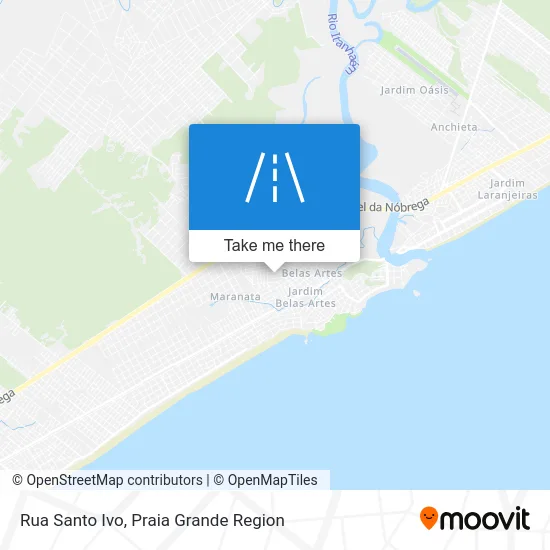 Rua Santo Ivo map