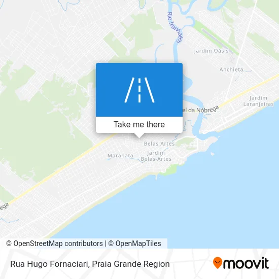 Rua Hugo Fornaciari map