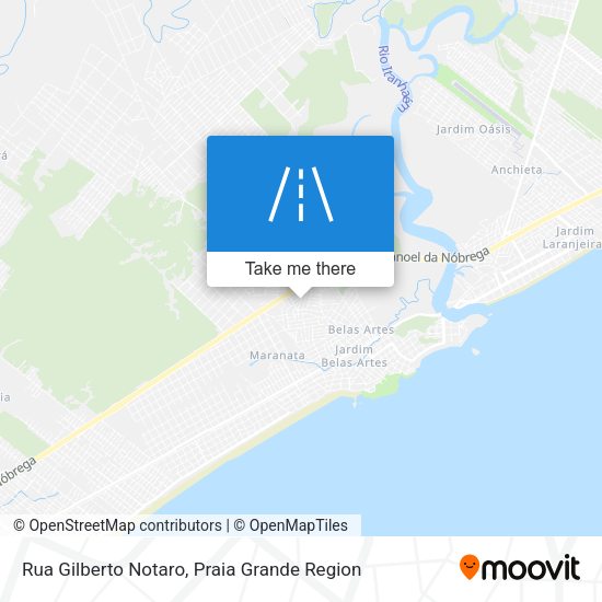 Rua Gilberto Notaro map