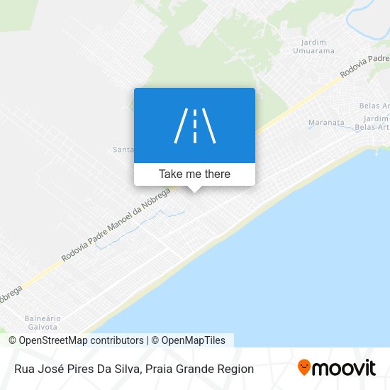 Rua José Pires Da Silva map