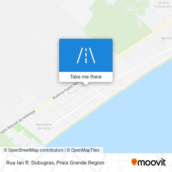Rua Ian R. Dubugras map