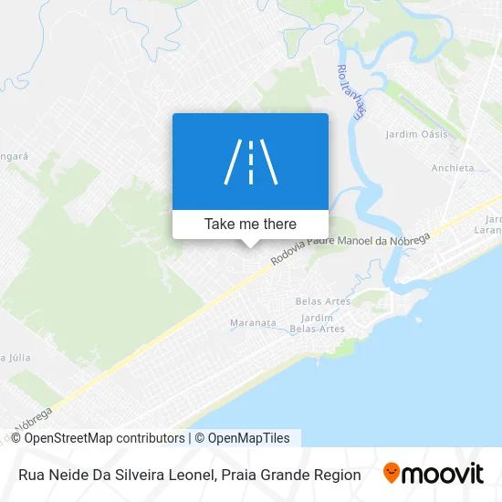 Rua Neide Da Silveira Leonel map