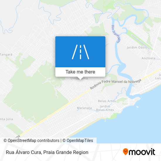 Rua Álvaro Cura map