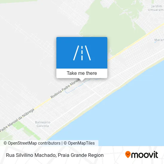 Rua Silvilino Machado map