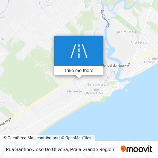 Rua Santino José De Oliveira map